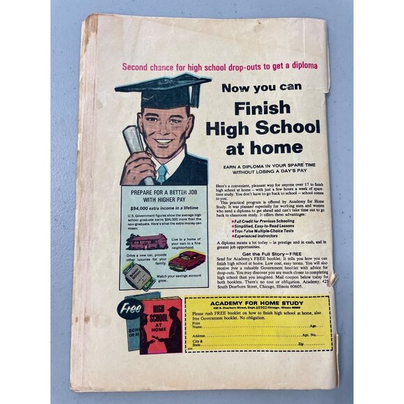 Charlton Comics I Love You No.93 Sept. 1971 Romance Comic Vintage Bagged Boarded - Picture 9 of 9